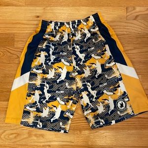 FLOW SOCIETY Flow Golden State Warriors Basketball Shorts Youth Medium…